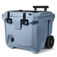 Denim BrüTank 35-Quart Rolling CoolerDenim BrüTank 35-Quart Rolling Cooler
