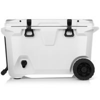 Ice White BrüTank 55-Quart Rolling CoolerBrüTank 55-Quart Rolling Cooler